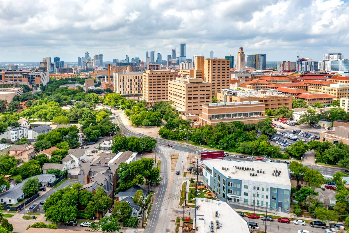 Central Austin near UT campus